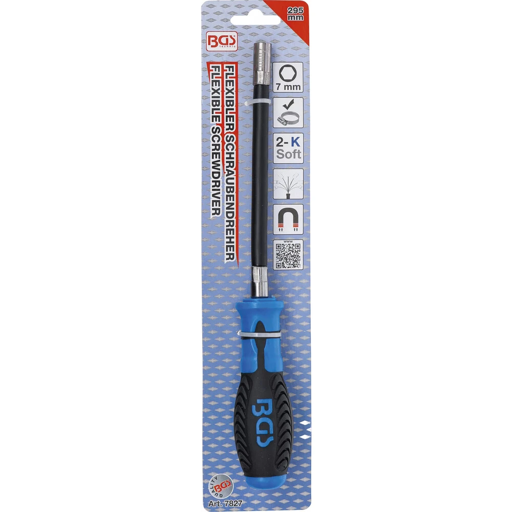 BGS® Sechskant-Schraubendreher 280 Mm Mit SW 7 Mm 4 BGS® Sechskant-Schraubendreher 280 Mm Mit SW 7 Mm – Bild 2