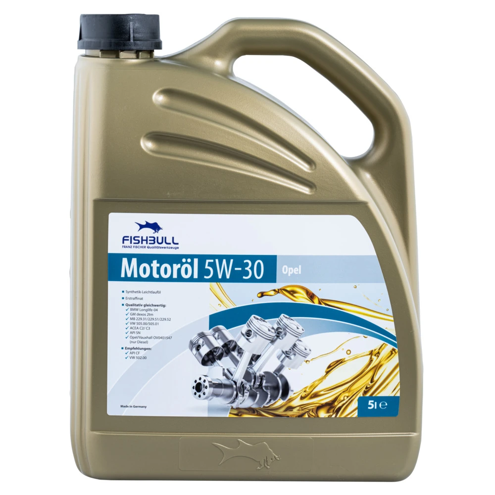 FISHBULL Motorenöl 5W-30 Opel 5 Liter 3 FISHBULL Motorenöl 5W-30 Opel 5 Liter