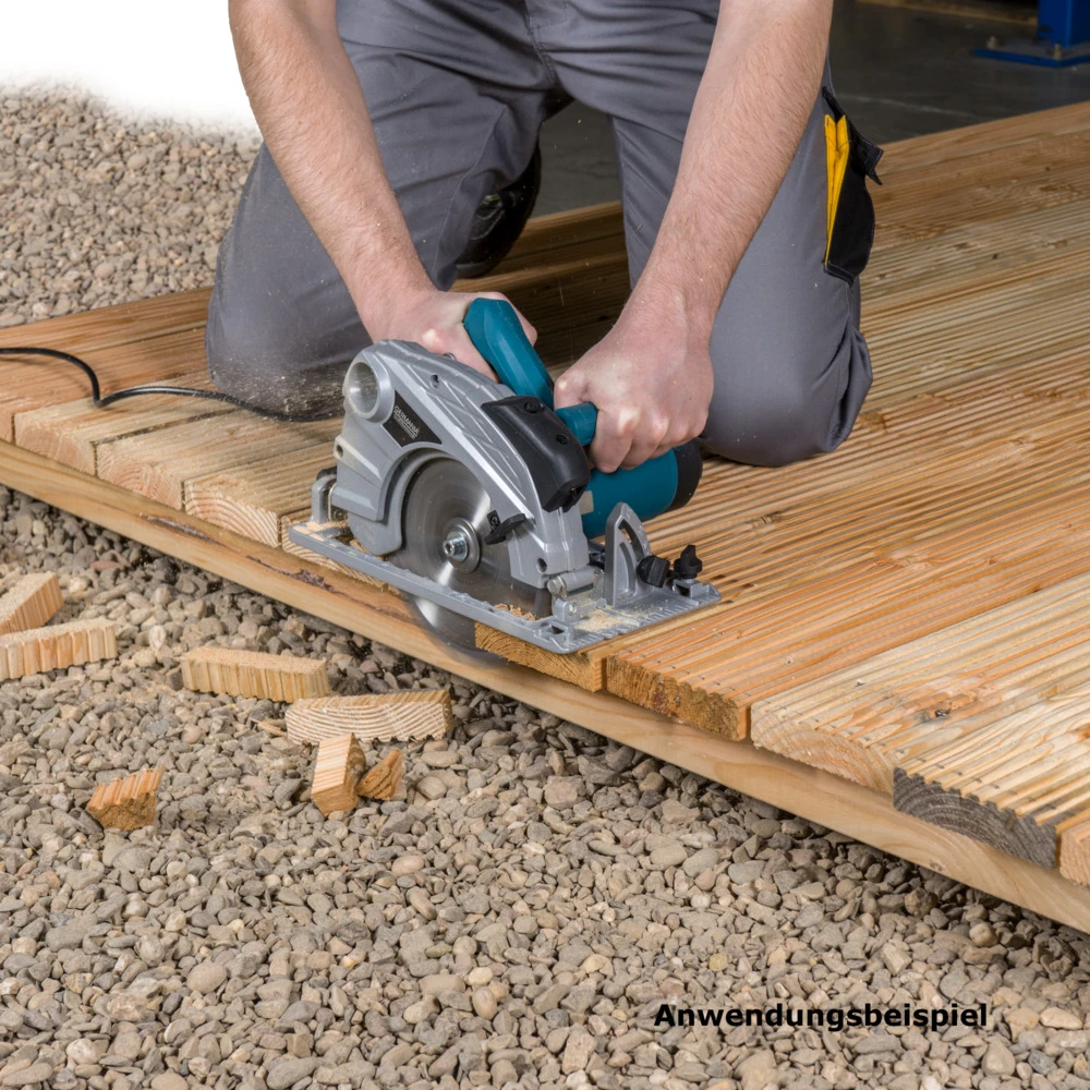 GERMANIA® Handkreissäge 1400 Watt Mit Linienlaser 4 GERMANIA® Handkreissäge 1400 Watt Mit Linienlaser – Bild 2