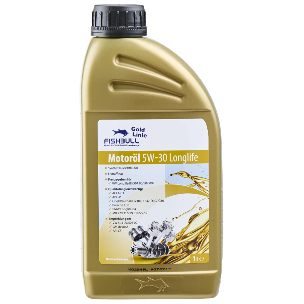 FISHBULL Motoröl 5W-30 LL 1 Liter 4 FISHBULL Motoröl 5W-30 LL 1 Liter – Bild 2