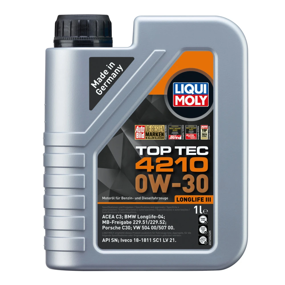 LIQUI MOLY Motoröl Top Tec 4210 0W-30 - 1 Liter 3 LIQUI MOLY Motoröl Top Tec 4210 0W-30 - 1 Liter
