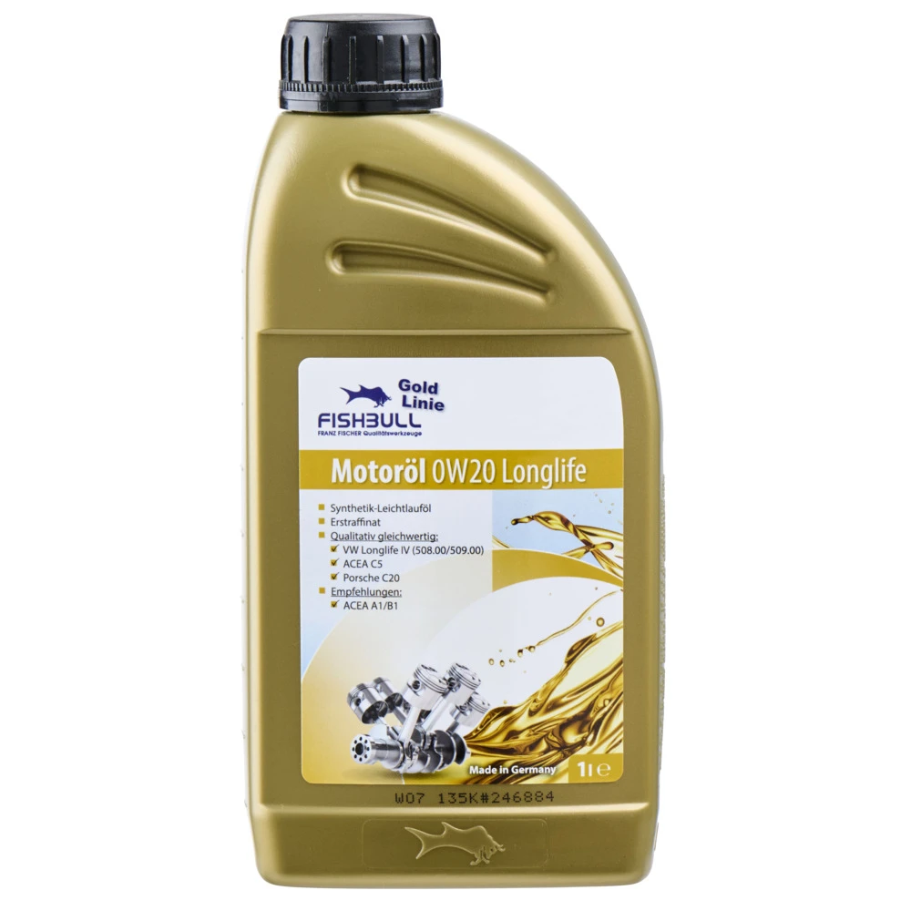 FISHBULL Motorenöl 0W-20 Longlife 1 Liter Für Otto- Und Dieselmotoren 4 FISHBULL Motorenöl 0W-20 Longlife 1 Liter Für Otto- Und Dieselmotoren – Bild 2