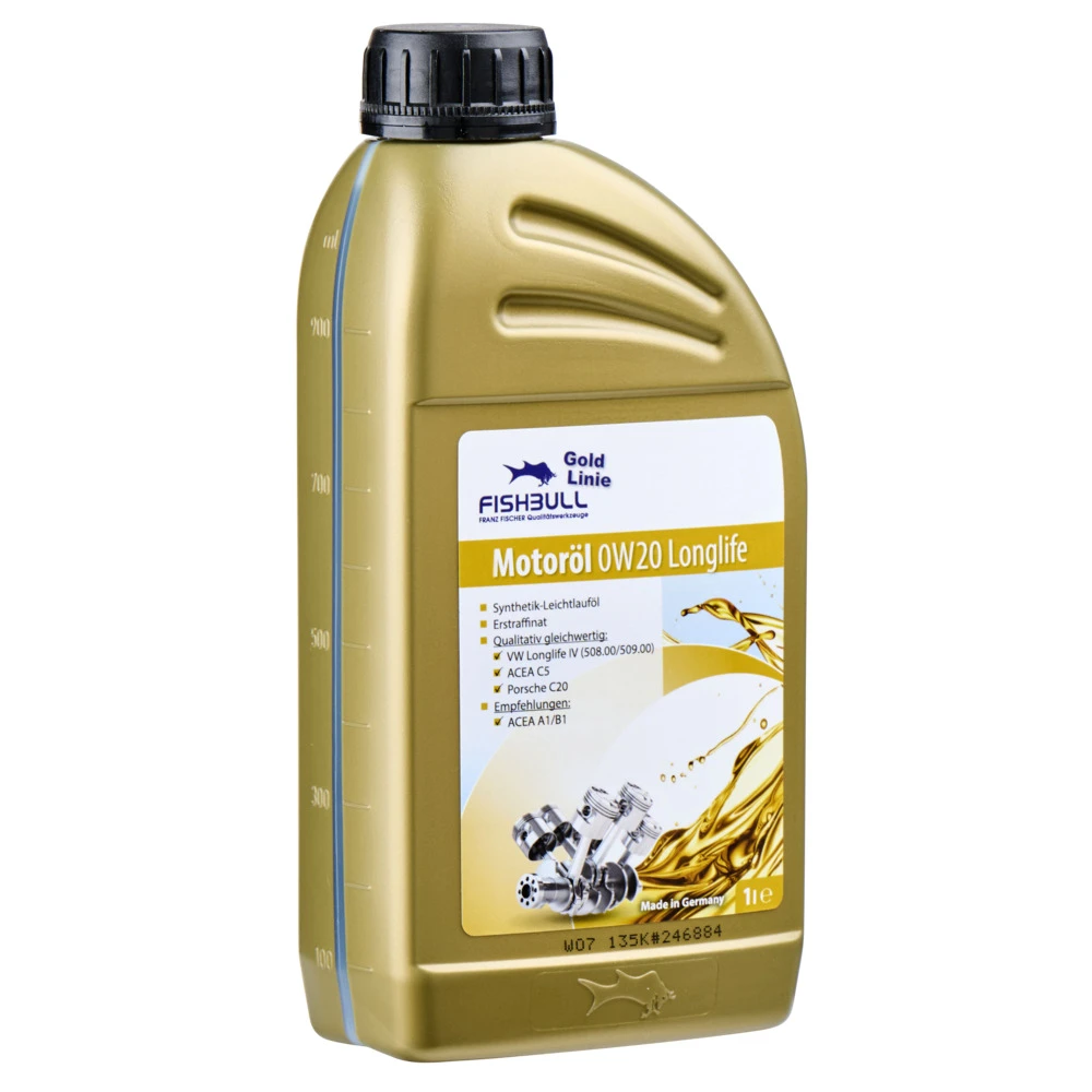 FISHBULL Motorenöl 0W-20 Longlife 1 Liter Für Otto- Und Dieselmotoren 3 FISHBULL Motorenöl 0W-20 Longlife 1 Liter Für Otto- Und Dieselmotoren