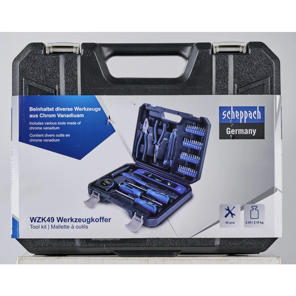 Scheppach Werkzeugkoffer WZK49 50-teilig 8 Scheppach Werkzeugkoffer WZK49 50-teilig – Bild 6