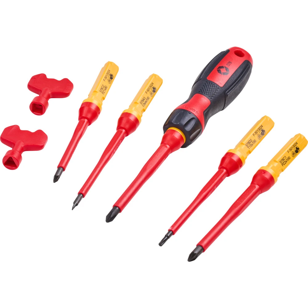 GERMANIA® VDE-Schraubendreher-Set 8-teilig 4 GERMANIA® VDE-Schraubendreher-Set 8-teilig – Bild 2