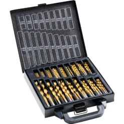 HSS-Bohrer-Set 90-teilig Kernlochbohrer Nietenbohrer -Werkzeuge Verkäufe 1141459