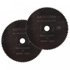 Batavia HSS Sägeblätter 2 Stück 85 X 10 Mm 80 Zähne Für Maxx Saw Sägen