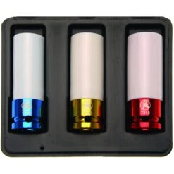 Kraft-Schoneinsätze, 17-19-21mm 3-teilig