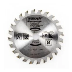 HM Kreissägeblatt 85mm 24Zähne Mini Sägeblatt Alu Kunststoffe Handkreissäge