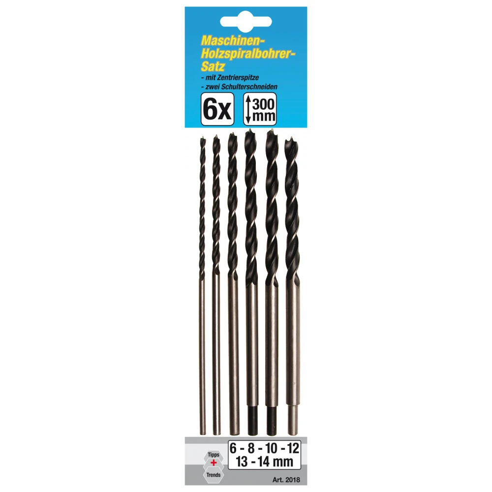 Holzbohrersatz 6-teilig 3 Holzbohrersatz 6-teilig