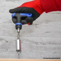 Multi-Einsatz Set 3-teilig Mit Adapter Und Umschaltbarem Ratschen-T-Griff -Werkzeuge Verkäufe 925086