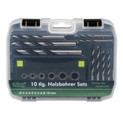 Holzbohrersatz 10-teilig, 2-10 Mm, Mit Bohrhilfe 9 Holzbohrersatz 10-teilig, 2-10 Mm, Mit Bohrhilfe -Werkzeuge Verkäufe 952053