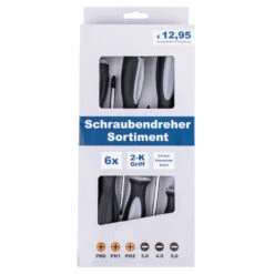 Schraubendreher Set 6-teilig Aus CRV-Stahl